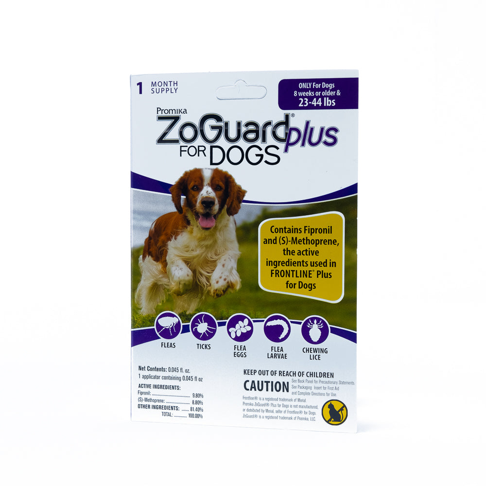 ZoGuard Plus for Dogs 23-44lb 1 Pack – Petsense