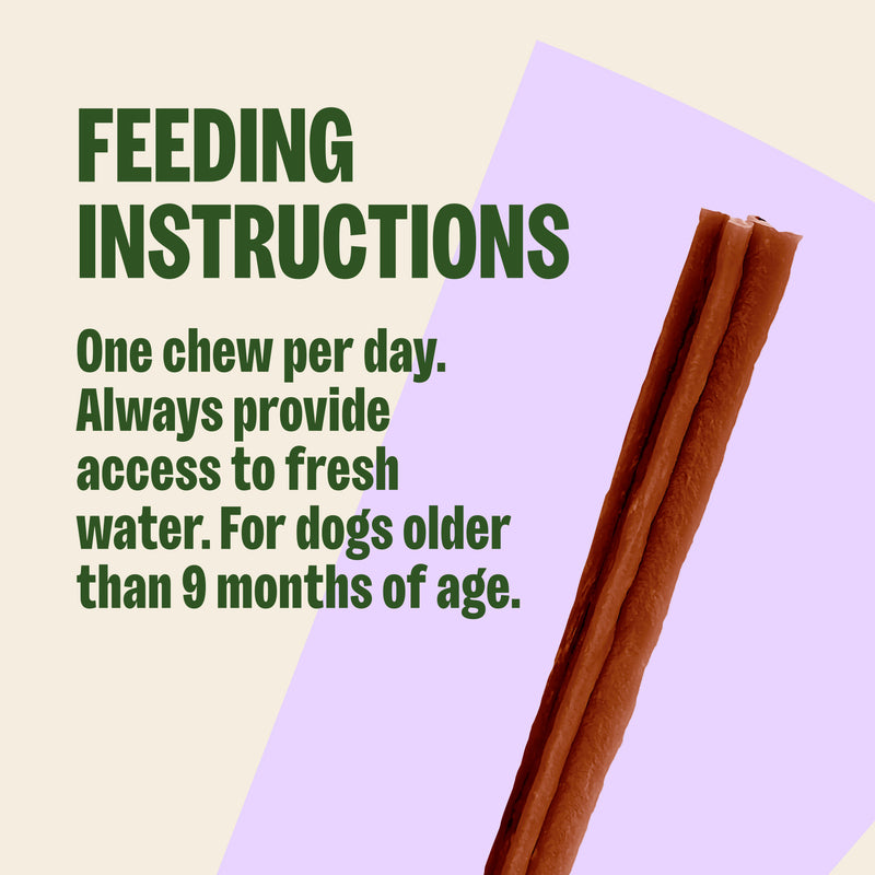 WHIMZEES by Wellness Stix Natural Grain Free Dental Chews for Dogs, Extra Small Breed, 56 count