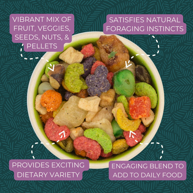 Zupreem Pure Fun Parrot & Conure Bird Food 2lb