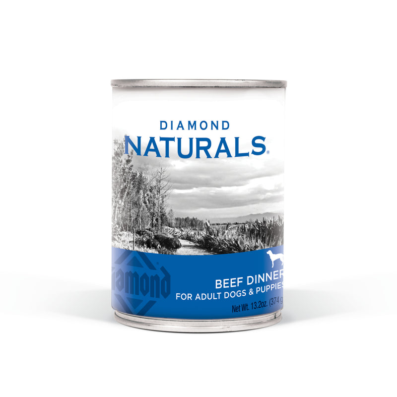 Diamond Naturals Beef Dinner All Life Stages Canned Dog Food