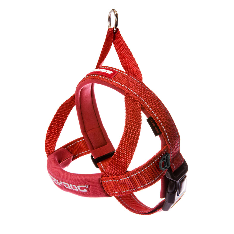 EzyDog Quick Fit Dog Harness - Red