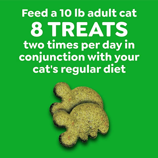 Greenies Natural Dental Care Cat Treats Oven Roasted Chicken Flavor, 21 oz.