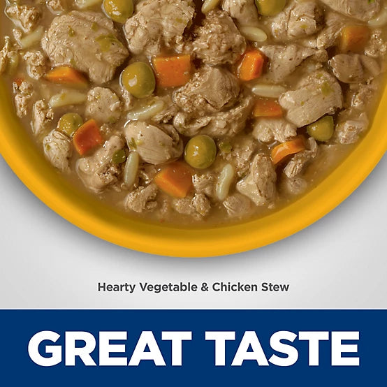 Hill's Science Diet Perfect Weight Adult Vegetable and Chicken Stew Wet Dog Food, 12.5 oz.