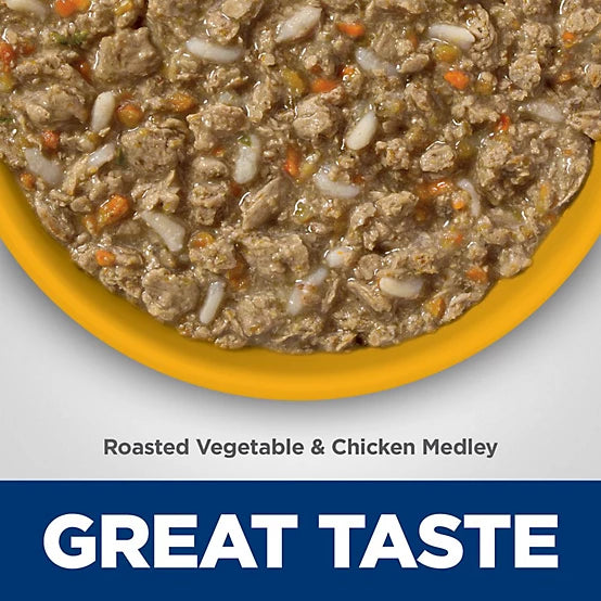 Hill's Science Diet Adult Perfect Weight Roasted Vegetable and Chicken Medley Wet Cat Food, 2.9 oz.