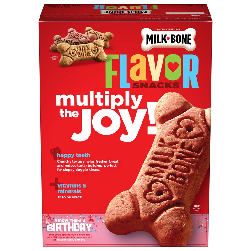 Milk-Bone Flavor Snacks Dog Biscuits, Small, Treats For Dogs Of All Sizes
