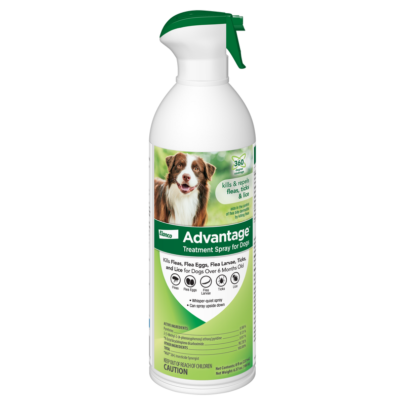 Advantage Treatment Spray Dog 8 oz