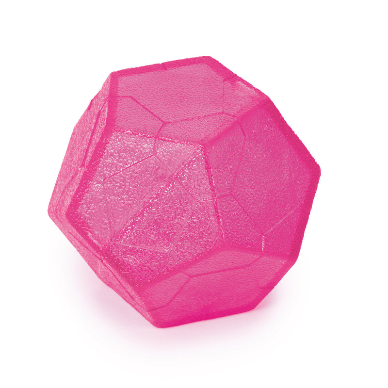 Boss Pet Polyhedral Ball TPR with Flash Dog Toy