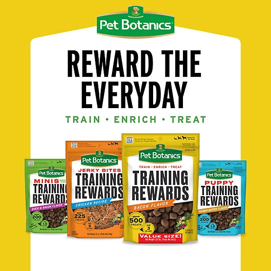 Pet Botanics Training Rewards Bacon Dog Treats, 20 oz.