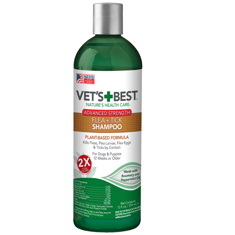 Vet's Best Flea and Tick Shampoo 12oz
