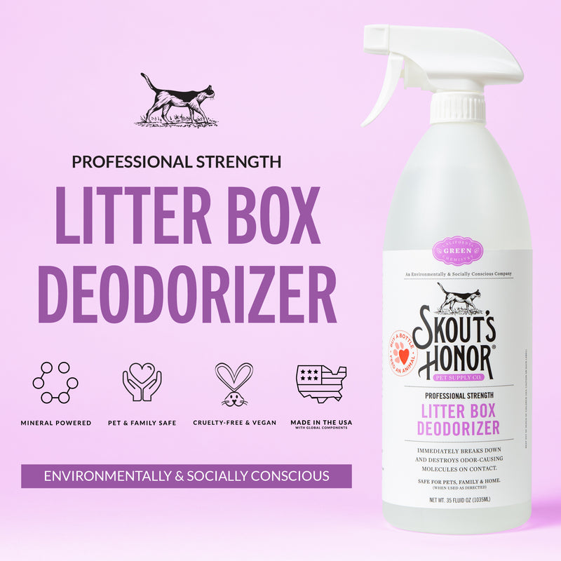 Skout's Honor Litter Box Deodorizer
