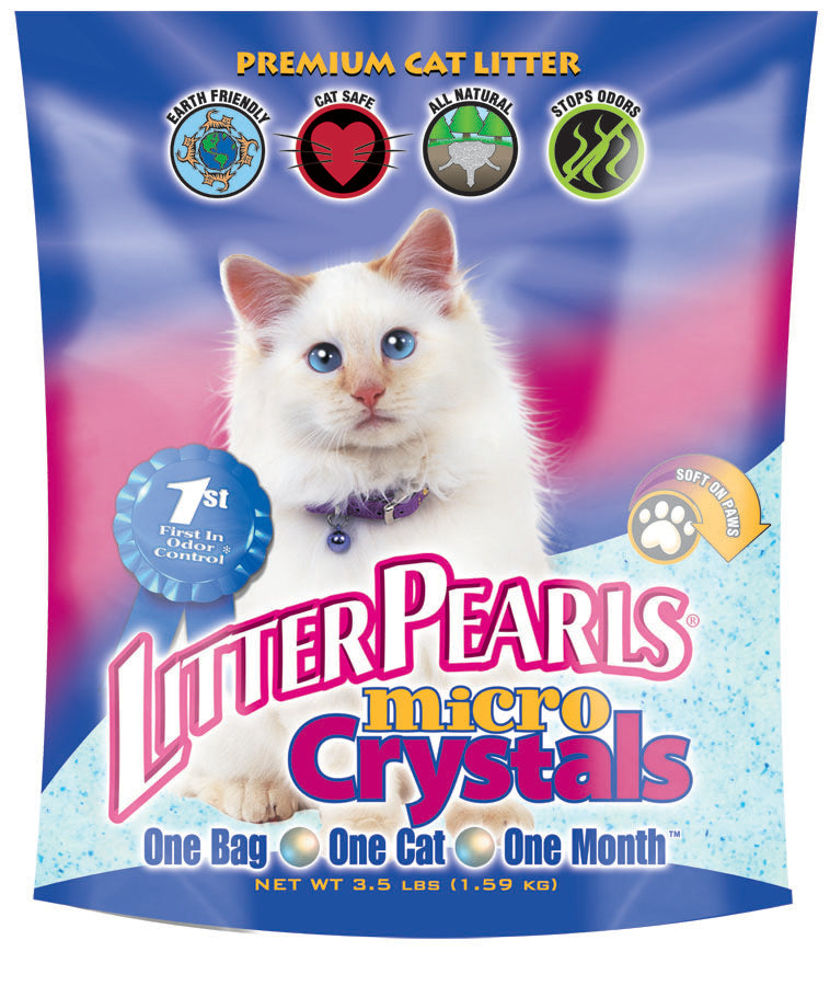 Ultra Pet Litter Pearls Micro Crystal Cat Litter, 3.5lb