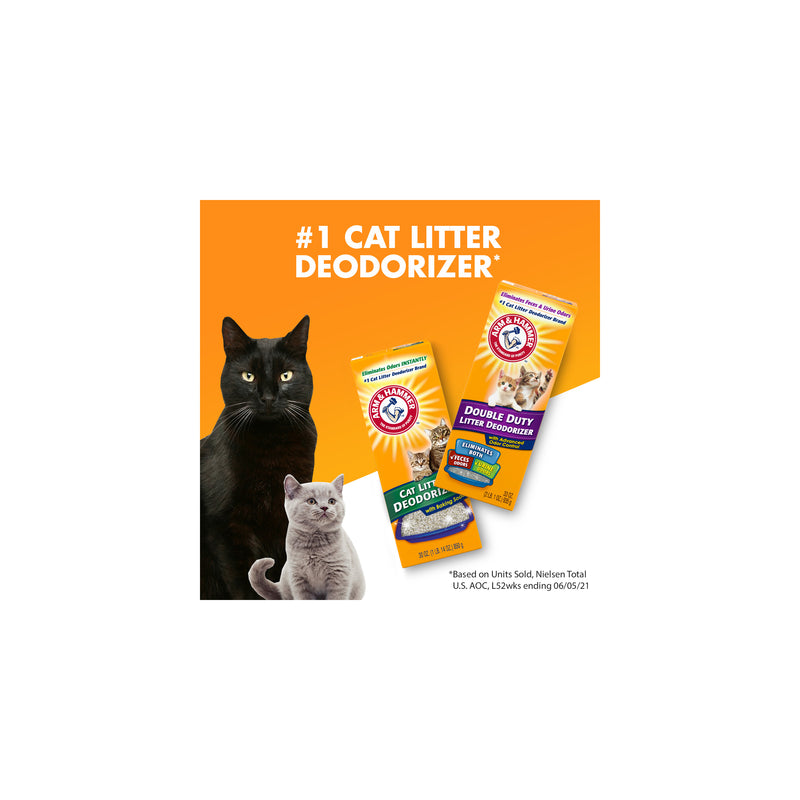 ARM & HAMMER Cat Litter Deodorizer Double Duty, 30 oz