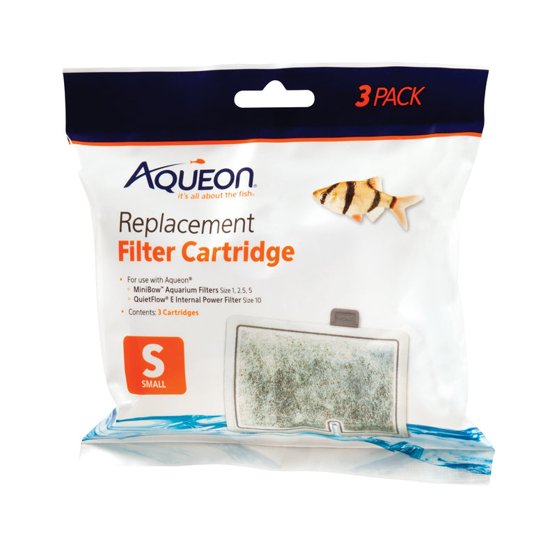 Aqueon Replacement Filter Cartridges Small - 3 pack