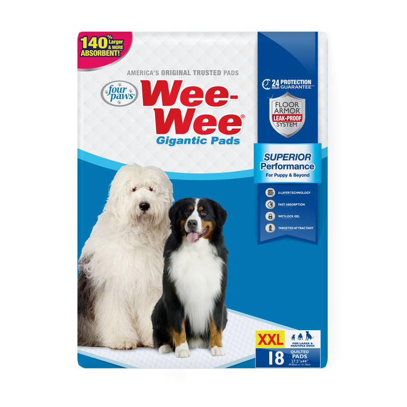 Four Paws Four Paws Wee-Wee Gigantic Dog Pee Pads 18 Count