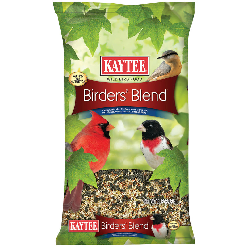 Kaytee Birders' Blend, Wild Bird Food, 8 lb