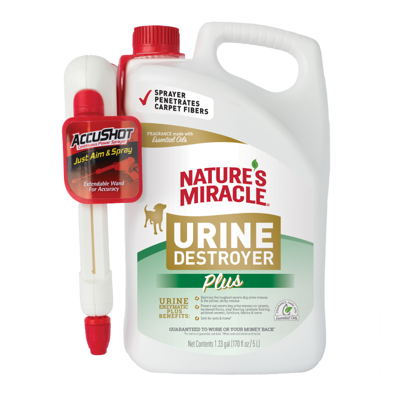 Nature's Miracle Dog Urine Destroyer Plus AccuShot 170oz
