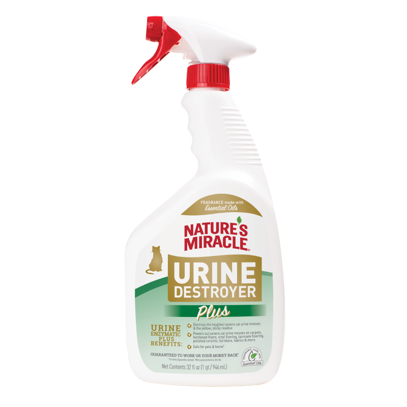 Nature's Miracle Cat Urine Destroyer Plus Ready to Use Spray 32oz