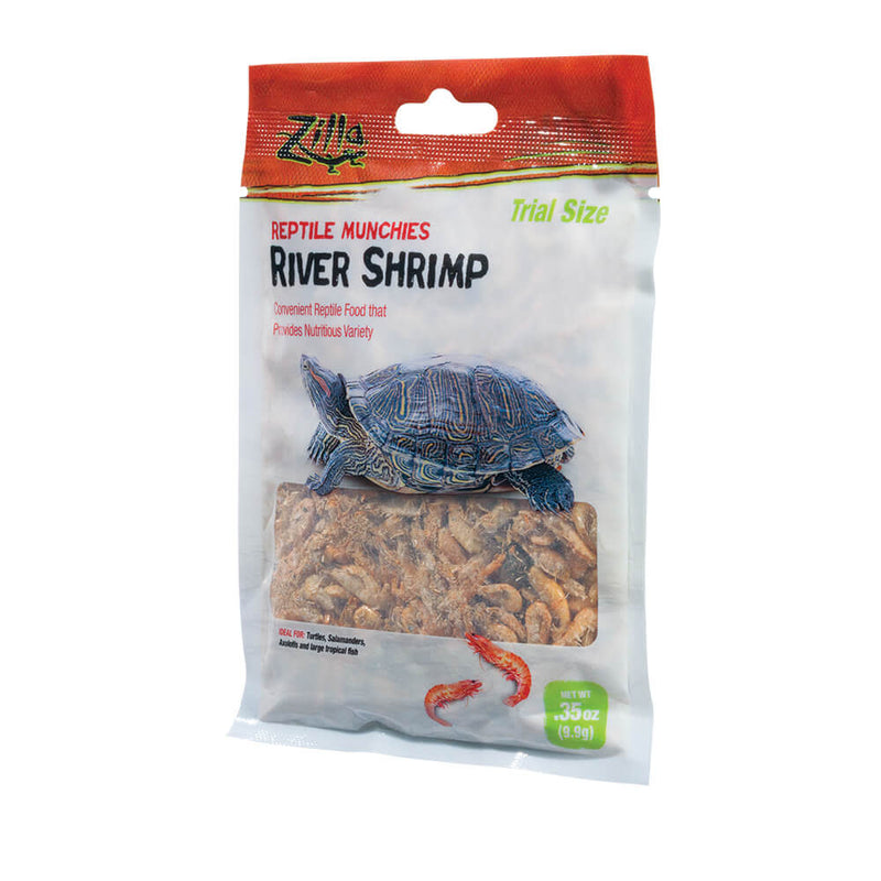 Zilla Reptile Munchies River Shrimp .35 Ounces