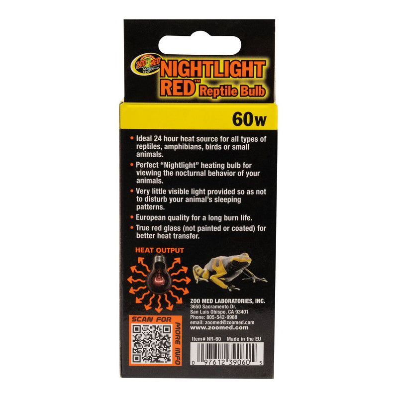 Zoo Med Nightlight Red™ Reptile Bulb