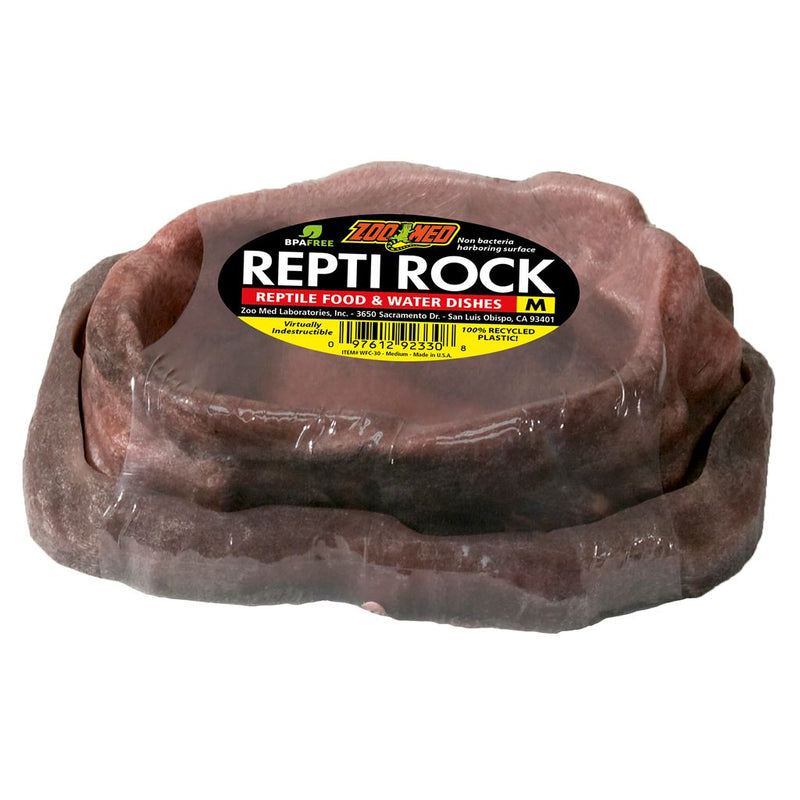Zoo Med Combo Repti Rock Food and Water Dishes