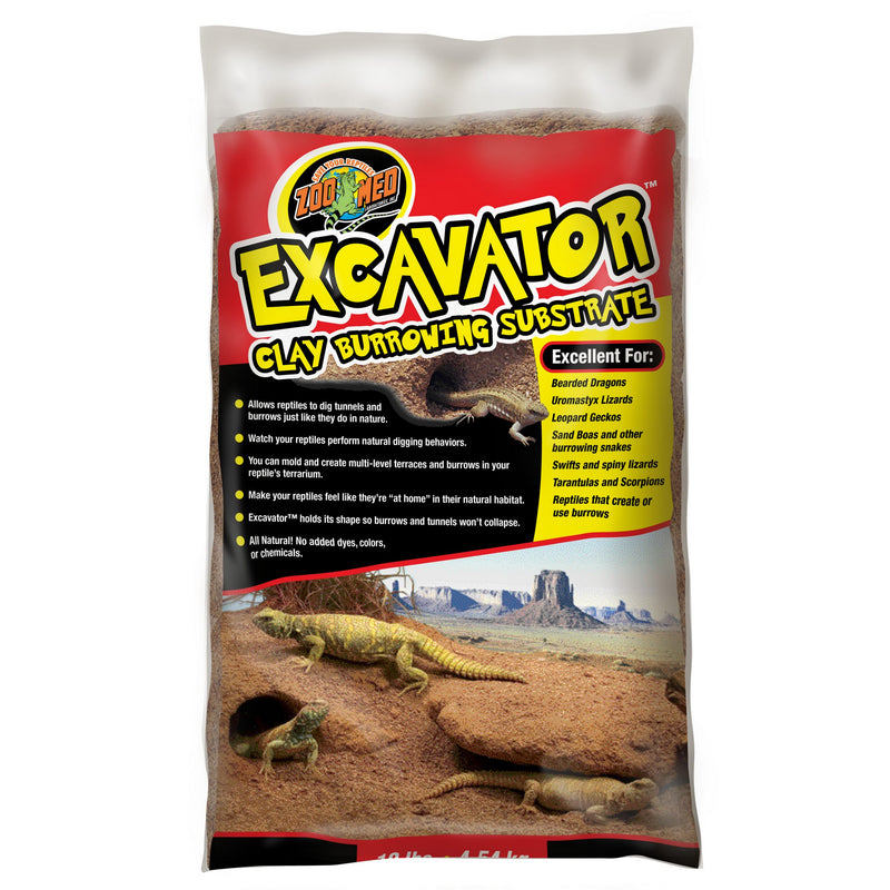 Zoo Med Excavator Clay Burrowing Substrate - 10 Pounds