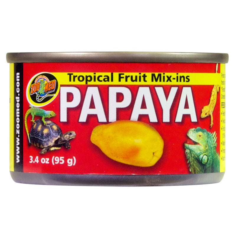 Zoo Med Tropical Fruit Mix Ins - Papaya 4 Ounces
