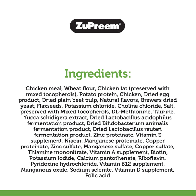 Zupreem Premium Ferret Diet Dry 4lb