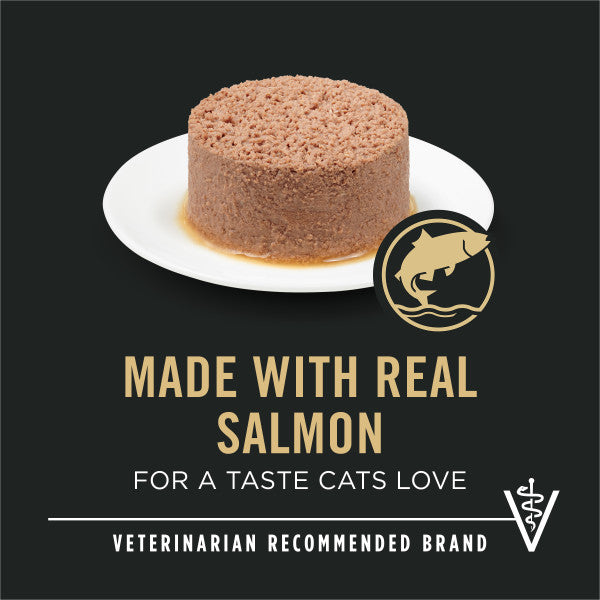 Purina Pro Plan Urinary Tract Health With Salmon Classic Wet Cat Food Pate - 3 oz. Pull-Top Can