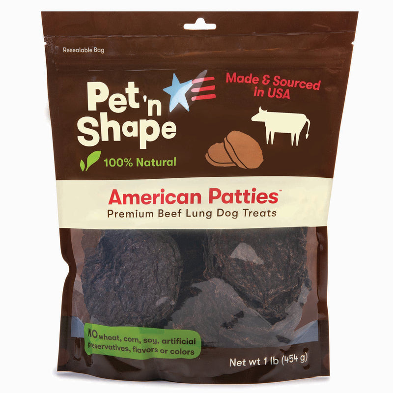 Pet 'n Shape American Patties Dog Treat 16oz