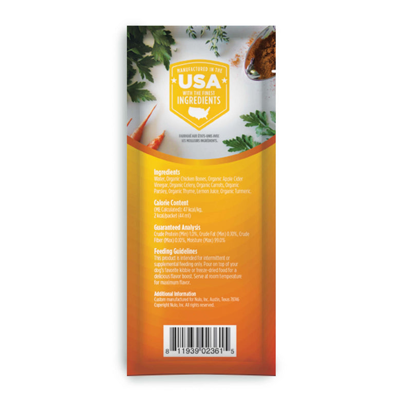 Nulo FreeStyle Chicken Bone Broth Topper for Pets