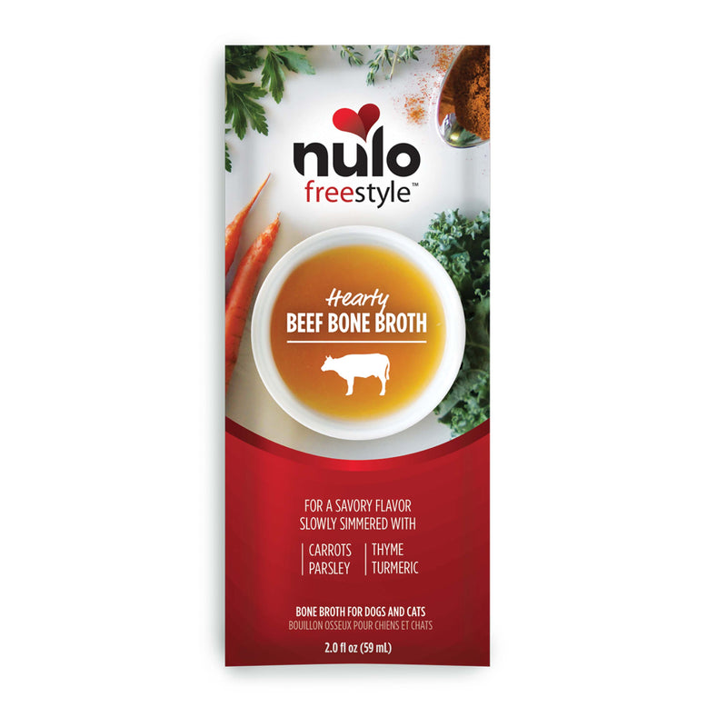 Nulo FreeStyle Beef Bone Broth Topper for Pets