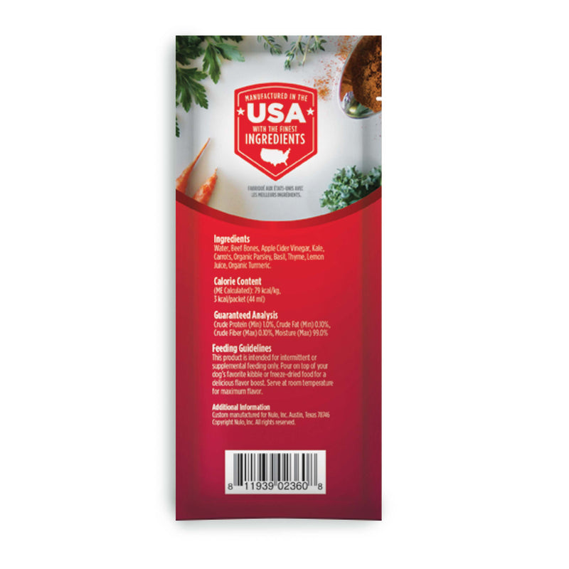 Nulo FreeStyle Beef Bone Broth Topper for Pets