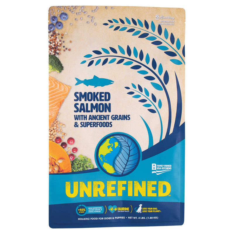 Earthborn Holistic Unrefined Smoked Salmon Recipe with Ancient Grains & Superfoods Dry Dog Food