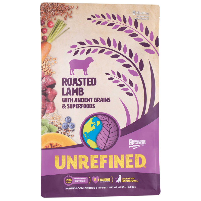 Earthborn Holistic Unrefined Roasted Lamb Recipe with Ancient Grains & Superfoods Dry Dog Food