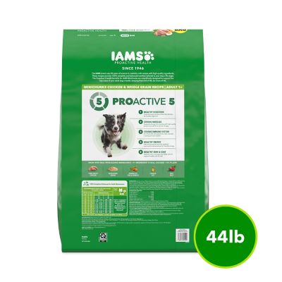 Iams ProActive Health MiniChunks Adult Chicken and Whole Grain Recipe Dry Dog Food