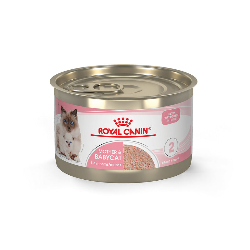 Royal Canin® Feline Health Nutrition™ Mother & Babycat Ultra Soft Mousse In Sauce Canned Cat Food, 5.1 oz