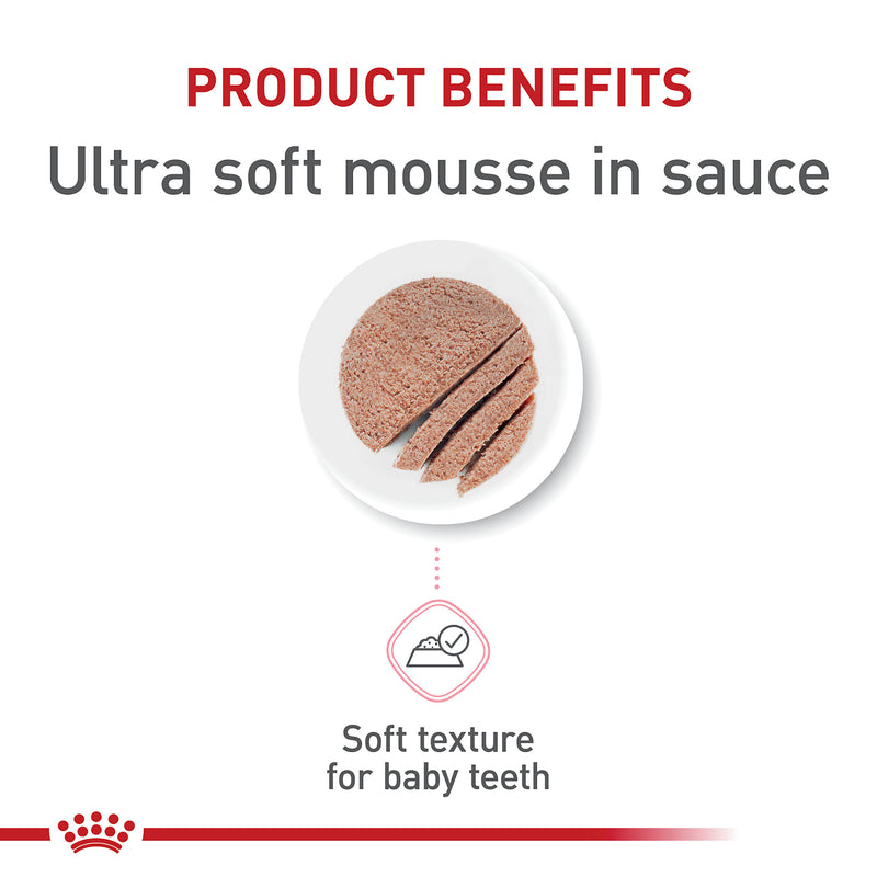 Royal Canin® Feline Health Nutrition™ Mother & Babycat Ultra Soft Mousse In Sauce Canned Cat Food, 5.1 oz