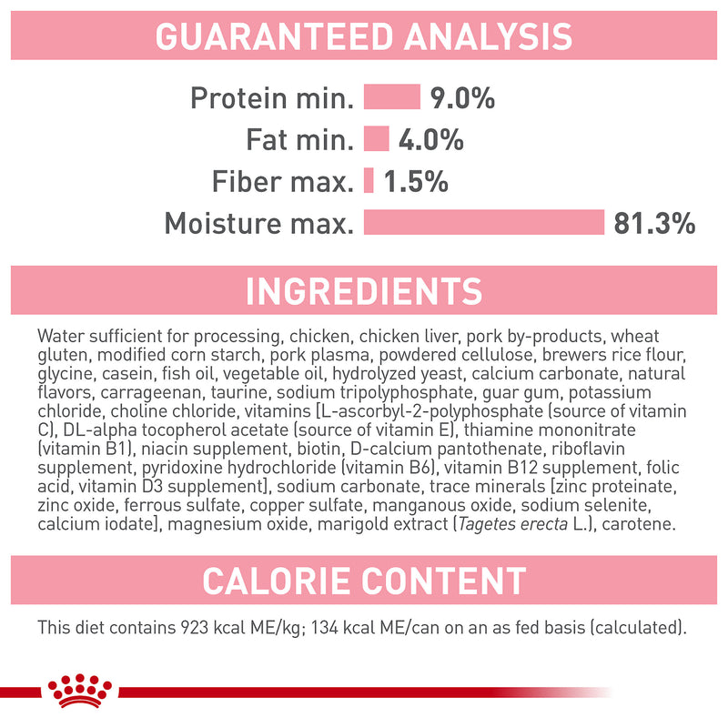 Royal Canin® Feline Health Nutrition™ Mother & Babycat Ultra Soft Mousse In Sauce Canned Cat Food, 5.1 oz