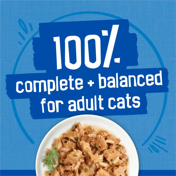Purina Friskies Wet Cat Food Variety Pack, Oceans of Delight Flaked and Prime Filets - (40) 5.5 oz. Cans