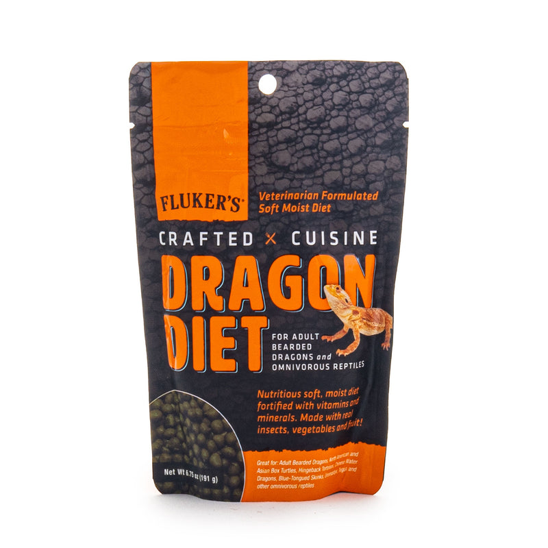Fluker's Crafted Cuisine Semi Moist Diet - Adult Dragon
