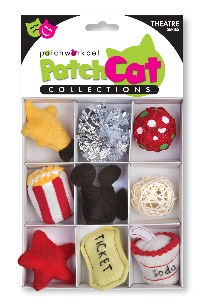 Patchwork Pet PatchCat Theatre Box Cat Toy