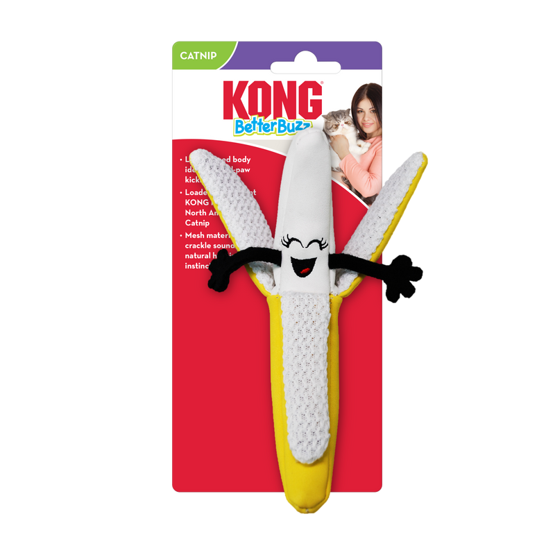 KONG Better Buzz™ Banana Assorted Cat Toy