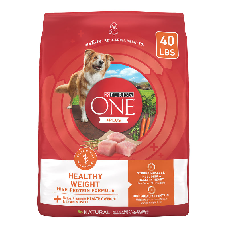 Purina ONE Plus Healthy Weight High-Protein Dog Food Dry Formula