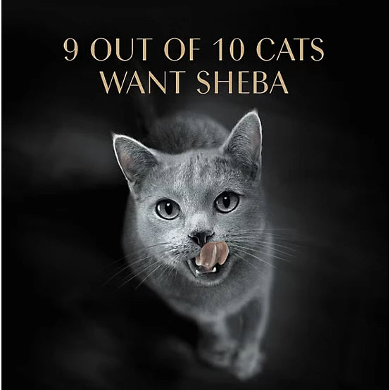 Sheba Perfect Portions All Life Stages Signature Seafood Wet Cat Food Variety Pack, 2.6 oz., Pack of 24 Twin-Pack Trays