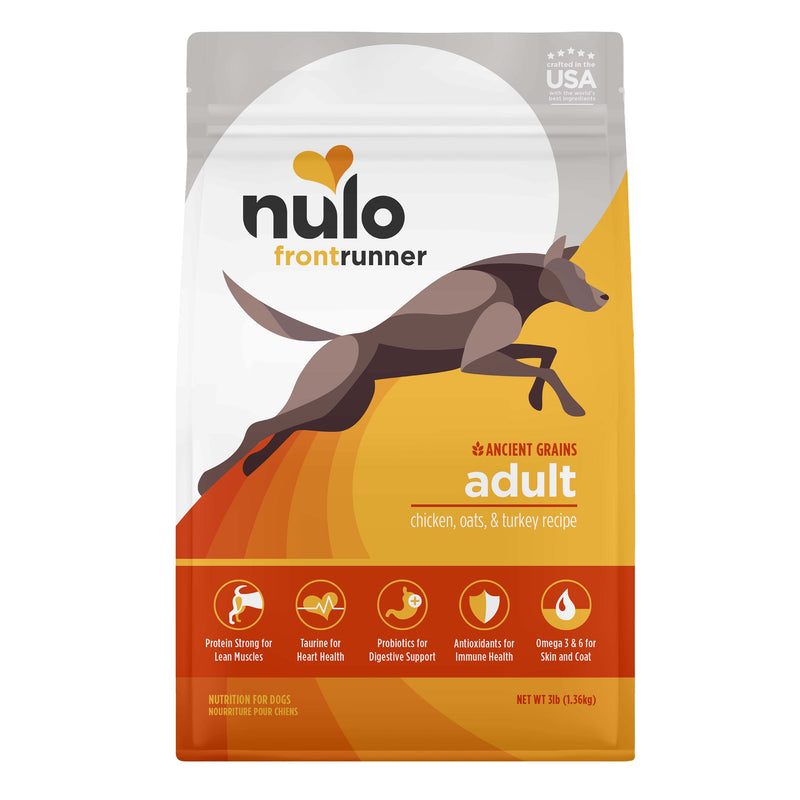 Nulo Frontrunner Chicken, Oats & Turkey Dry Dog Food