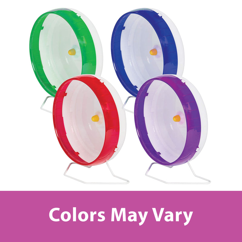 Kaytee Silent Spinner Wheel Assorted Colors Regular 6.5 in