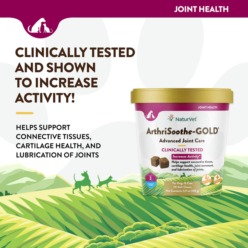 NaturVet Arthrisoothe Gold Soft Chew