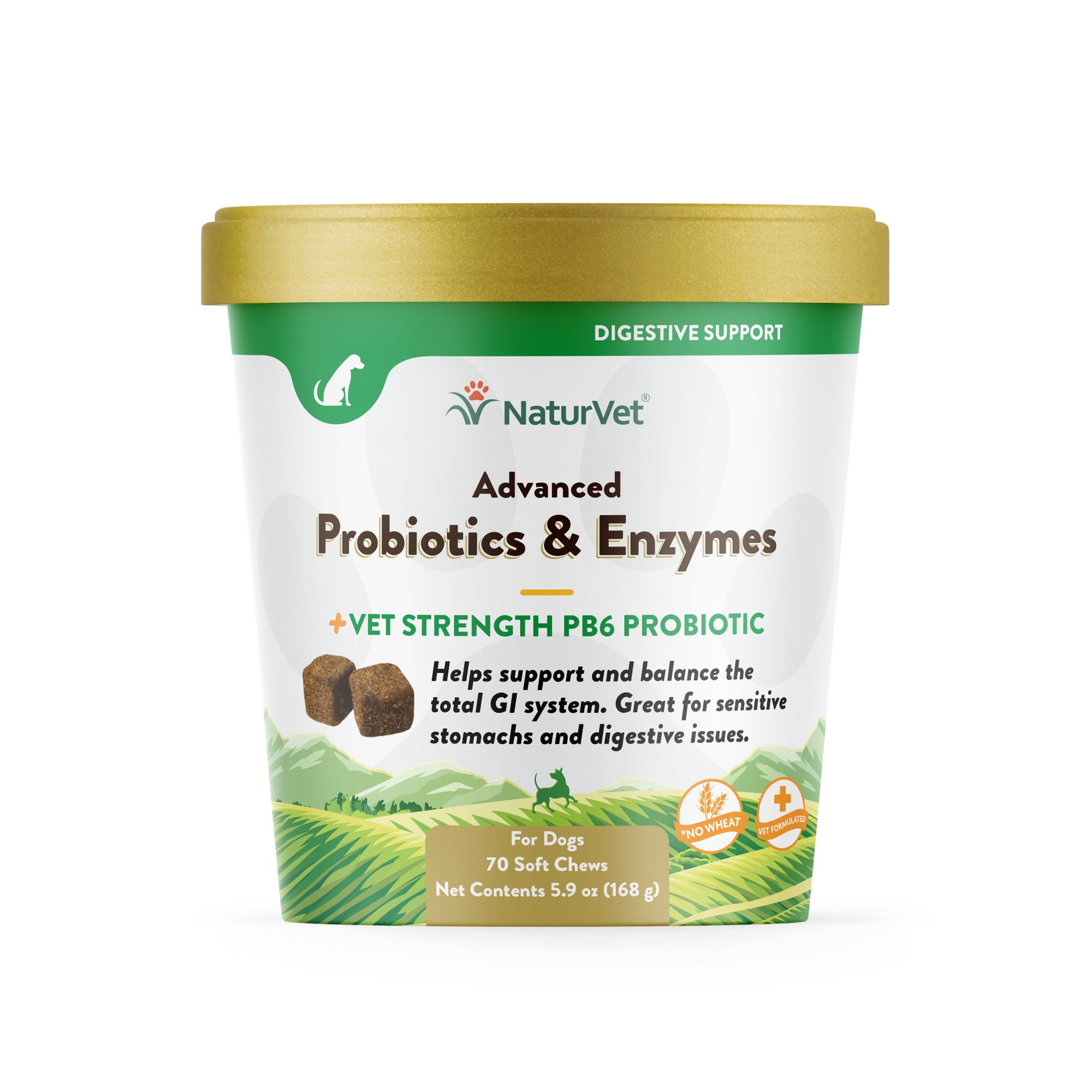 NaturVet Advanced Probiotic & Enzyme Soft Chew – Petsense