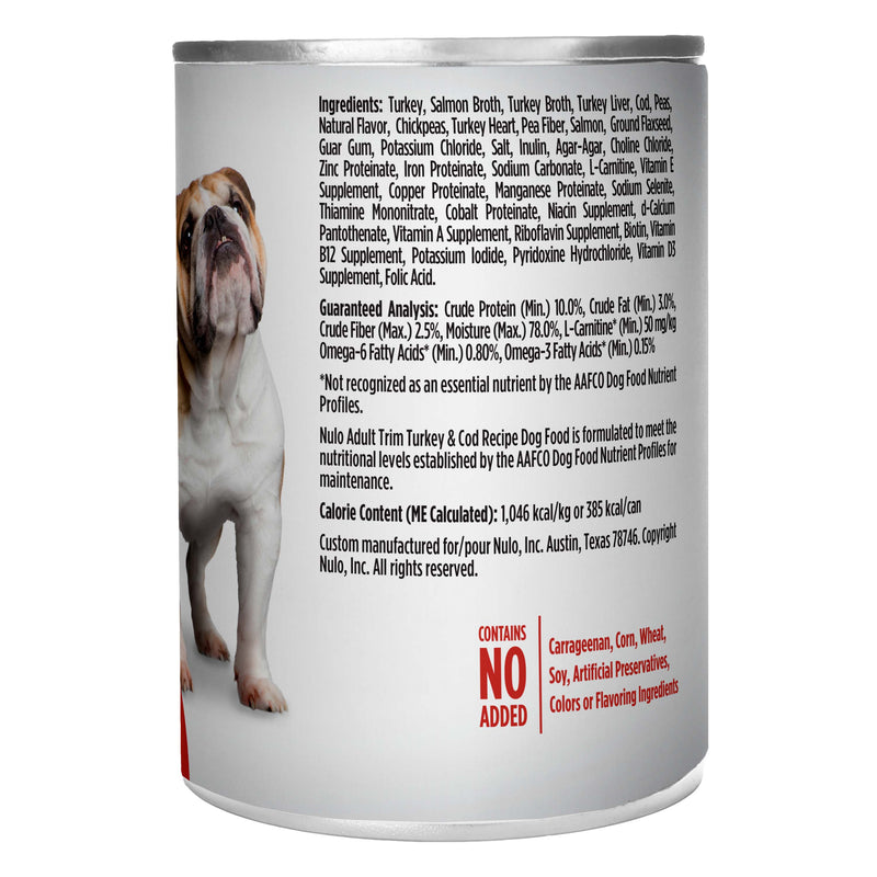 Nulo FreeStyle Trim Turkey & Cod Pate Wet Dog Food