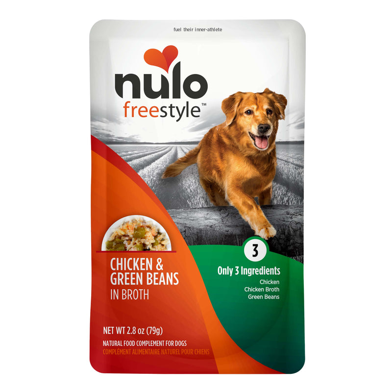 Nulo FreeStyle Chicken & Green Beans Meaty Topper for Dogs